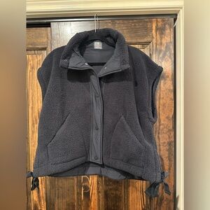 FP Movement Black Fleece Vest